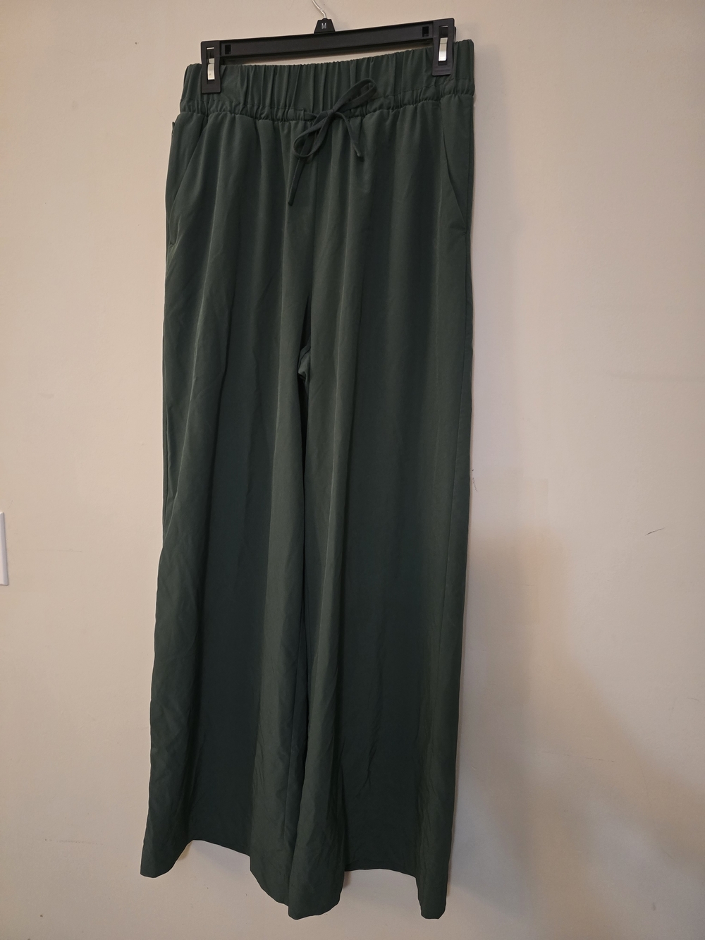 all in motion Womens Wide-Leg Drawstring Elastic Waist Pants - Casual Athleasure